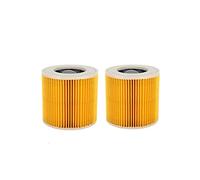 VIPBT Filtro Hepa Wet Dry compatibile con aspirapolvere Karcher A2004 A2054 A2204 A2656 WD2.250 WD3.200 WD3 Sostituire le parti (Color : 2pcs)