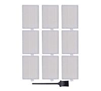 VIPBT Spazzola laterale principale Panno for mocio Filtro primario Hepa compatibile con aspirapolvere LIECTROUX C30B XR500 E30 Proscenic 800T 820S V-TAC VT-5555 (Color : 9pcs Filter Kit)
