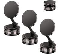 Vipbugo - Supporto magnetico ad assorbimento del vuoto, supporto magnetico per telefono regolabile a 360°, supporto per telefono girevole, pieghevole, aspirazione super forte, per auto, palestra