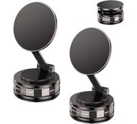 Vipbugo - Supporto magnetico ad assorbimento del vuoto, supporto magnetico per telefono regolabile a 360°, supporto per telefono girevole, pieghevole, aspirazione super forte, per auto, palestra