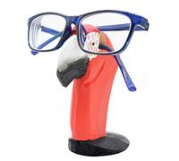 VIPbuy Porta Occhiali in Legno a Forma di Animale Supporto per Occhiali da Sole per casa Ufficio Uomo Donna Bambini Regalo (Pappagallo)