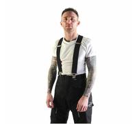 Viper A107 Indumenti Protettivi Pantaloni Bretelle Elastiche Fisse, Nero