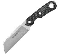 Viper BASIC2 Sheepfoot Stonewash D2, Black Canvas Micarta, Kydex VT4032CB