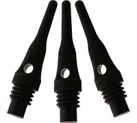 Viper Dart Accessory: Tufflex S.S. (Super Short) Filettatura 2BA Morbida Punta Freccette Punti (100 e 1000 Pezzi), Black