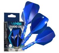 Viper Diamond Core - Set di 3 alette per freccette con sistema integrato e asta di precisione, con polimeri resistenti per prestazioni migliorate