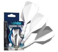 Viper Diamond Core - Set di 3 alette per freccette con sistema integrato e asta di precisione, con polimeri resistenti per prestazioni migliorate