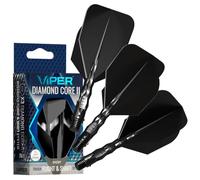 Viper Diamond Core - Set di 3 alette per freccette con sistema integrato e asta di precisione, con polimeri resistenti per prestazioni migliorate
