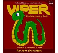 Viper - Fantasy Coloring Book