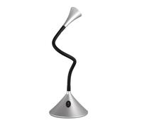 VIPER LAMPADA DA TAVOLO/APPLIQUE LED 3W 350lm, 3000K CON BRACCIO FLESSIBILE ALLUMINIO H.32 CM