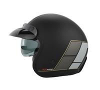 ViPER RSV06 Plus Motorcycle Helmet with Inner Sun Visor Open Face Jet Motorbike Helmets for Adult - Motorbike Rider Road Legal ECE2206 Approved for Cruise Bike Chopper Moped Electric Scooters - XS