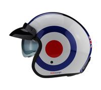 ViPER RSV06 Plus Motorcycle Helmet with Inner Sun Visor Open Face Jet Motorbike Helmets for Adult - Motorbike Rider Road Legal ECE2206 Approved for Cruise Bike Chopper Moped Electric Scooters - XL