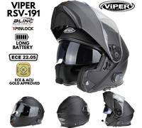 Casco Moto Modulare Con Bluetooth Caschi Scooter Doppia Visiera ECE Omologato