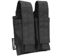 Viper TACTICAL - Astuccio per Caricatore da Pistola a Doppia Sezione - Nero