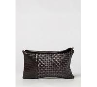 VIPERA Borsa a tracolla Pillow in pelle intrecciata con pochette estraibile OS Marrone