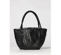 VIPERA Tote bag Ruby in pelle intrecciata con pochette e tracolla OS Nero