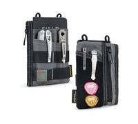 VIPERADE VE18 Organizer tascabile, borsa portautensili tascabile in nylon con area patch fai-da-te per uomo, organizer tascabile per ingranaggi EDC, fodero per monete EDC Custodia in nylon EDC