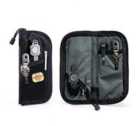 VIPERADE VE7 Tasca porta attrezzi per uomo Nyon Piccola borsa EDC con 4 tasche, Utilità Custodia organizer EDC con area toppe fai da te, Migliore borsa protettiva per ingranaggi EDC