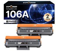 VIPGOOD 106A Toner con chip Compatibile per HP 106A W1106A Cartucce Toner per