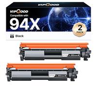 VIPGOOD 94X CF294X Toner Compatibile per HP 94X CF294X 94A CF294A Cartucce Toner per LaserJet Pro M118dw per LaserJet Pro MFP M148dw M148fdw M148fw M149fdw (Nero, 2-Pack)