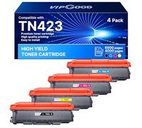 VIPGOOD TN423 TN-423 Compatibile Cartuccia toner compatibile per Brother TN423 TN-423 TN421 per Brother HL-L8260CDW MFC-L8900CDW MFC-L8690CDW HL-L8360CDW DCP-L3560CDW (Nero Ciano Giallo Magenta)