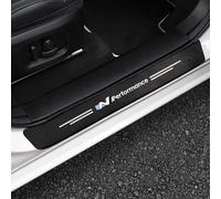 VIPHID Battitacco per Auto Sticker per Hyundai N Performance I30N I20 I30 I40 Ix35 Tucson, Adesivo con Motivo in Fibra di Carbonio Soglie Porte Protezioni Adesivo, Benvenuto Pedaliera Accessori,A