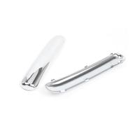 VIPIH Pair Front Bumper Chrome Trim Set per Mini One Cooper R50/R52/R53 2001-2004