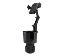 VIPIH Smartphone Holder, Drink Holder, Per Smartphones, Cars, 2-in-1 Cup Holder, Multi-functional, Smartphone Holder, Car Cup, 360°Rotation, Phone Holder, Cup Holder Included