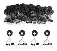 VIPMOON 600 Pezzi Stopper da Pesca, 6 in 1 Stopper per Pesca Taglie Stopper Gomma Pesca, Stopper Galleggiante Pesca Filo per Flussi, Fiumi, Laghi, Pesca in Mare (Ovale, L)