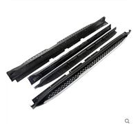 VIPOD 2 Pezzi Auto Pedane Laterali per Alfa Romeo Stelvio 2017 2018 2019 2020, Minigonne Grembiuli AntiGraffio Protezione Barra Pedale Laterale
