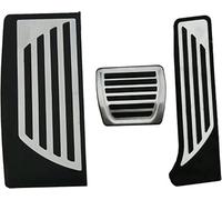 VIPOD Pedale Dell'Auto per Alfa Romeo Giulia 2015-2018, Compatibile del Parti Interne Tappetino Auto Pastiglie Pedaliera Antiscivolo Pedali