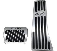 VIPOD Pedale Dell'Auto per Mazda CX-30 CX30 2019 2020, Compatibile del Parti Interne Tappetino Auto Pastiglie Pedaliera Antiscivolo Pedali