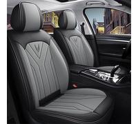 VIPOES Set Coprisedili per VW Volkswagen Polo 2003-2016 2017 2018 2019, Sedere Impermeabile Protezion Traspirante Confortevole Copri Accessori,F