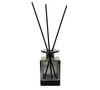 vipolishtry Bottiglia di vetro quadrata del diffusore da 150 ml, barattolo