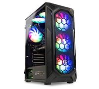 ViprTech Ghost 3.0 PC raffreddato a liquido - AMD Ryzen 5 5600X (12-LCore 4.6Ghz), RTX 4060 8GB, 32GB DDR4 3200, 1TB NVMe SSD, VR-Ready, Streaming, WiFi, RGB, Win 11, Computer Computer per