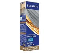 Vips Prestige | Tintura per Capelli Semi Permanente e Toner Bagno di Colore Platino 01 | Senza Ammoniaca e Perossido | Con Olio d'Oliva, di Macadamia e Olio di Ricino | Cura, idrata e dona lucentezza