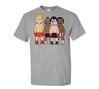 VIPwees, Rock N Rivals, Mens Original Film & TV Caricature Organic Cotton T-Shirt