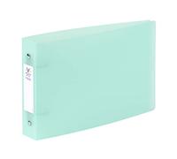 Viquel - Bristol - Cartella indice con etichette identificative - 2 anelli - formato A5 (25x16,5 cm) - verde