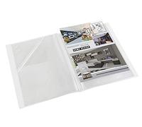 Viquel - Porta vista A3 in plastica PROPYGLASS - Rilegatura a 40 viste in Propyglass A3 - Apertura 180° - 33x44cm - Trasparente