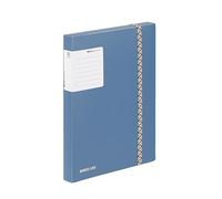 Viquel - Scatola di archiviazione in plastica A4 BUSINESS CLASS - Ideale per organizzare documenti e cartelle A4 - Custodia rigida e durevole con chiusura elastica - Blu