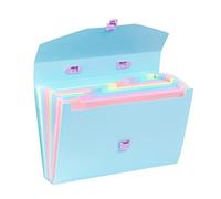 Viquel - Sorter Valigia A4 con 12 scomparti Rainbow Pastel