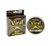 TRECCIATO PESCA 8 FILI VIRAL BRAIDED PE TUBERTINI 150 M VARI DIAMETRI SPINNING