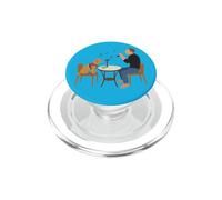 Viral Dog Canto Meme Karaoke Microfono Divertente Pet PopSockets PopGrip per MagSafe
