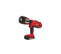 Virax PRESSATRICE A BATTERIA M21+ ROSSA Idraulica - Utensili Idraulici - Cacciatrice con Inserto TH 16-20-26 Virax - Pinzetta Madre, Inserti Adattabili
