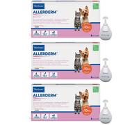 Virbac Allerderm Spot On Cani sotto 10 Kg - 6 Pipette da 2ml 3x6x2 ml