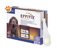 Virbac Dog EFFITIX Spot-On Cani di Taglia Media (10-20kg) - Virbac Dog EFFITIX Spot-On Cani di Taglia Media (10-20kg) - Confezione Da 4 Pipette