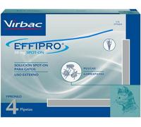 Virbac Effipro Spot on Antiparassitario per Gatti 24 Pipette