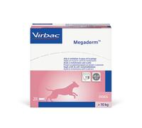 Virbac Megaderm per Cani Superiori a 10 Kg 28x8 ml Gocce orali