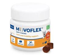Virbac Movoflex Soft Chews integratore per cani 30 Compresse peso inferiore a 15 kg - Integratori per cani - 1° ORDINE? scegli lo sconto BZR5 / BZR20 + 200 punti fedeltà