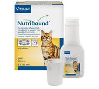 Virbac Nutribound Soluzione Orale Appetibile Per Gatti 3 Flaconi X 150 Ml