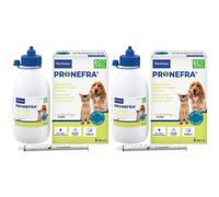 Virbac Pronefra Supporto Renale di Cani e Gatti 180ml 2x180 ml